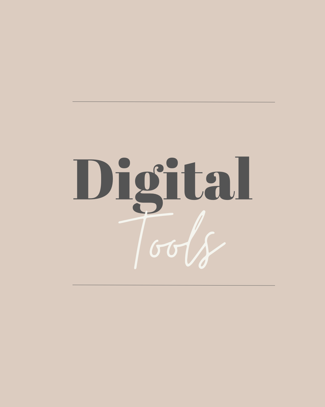Digital Tools